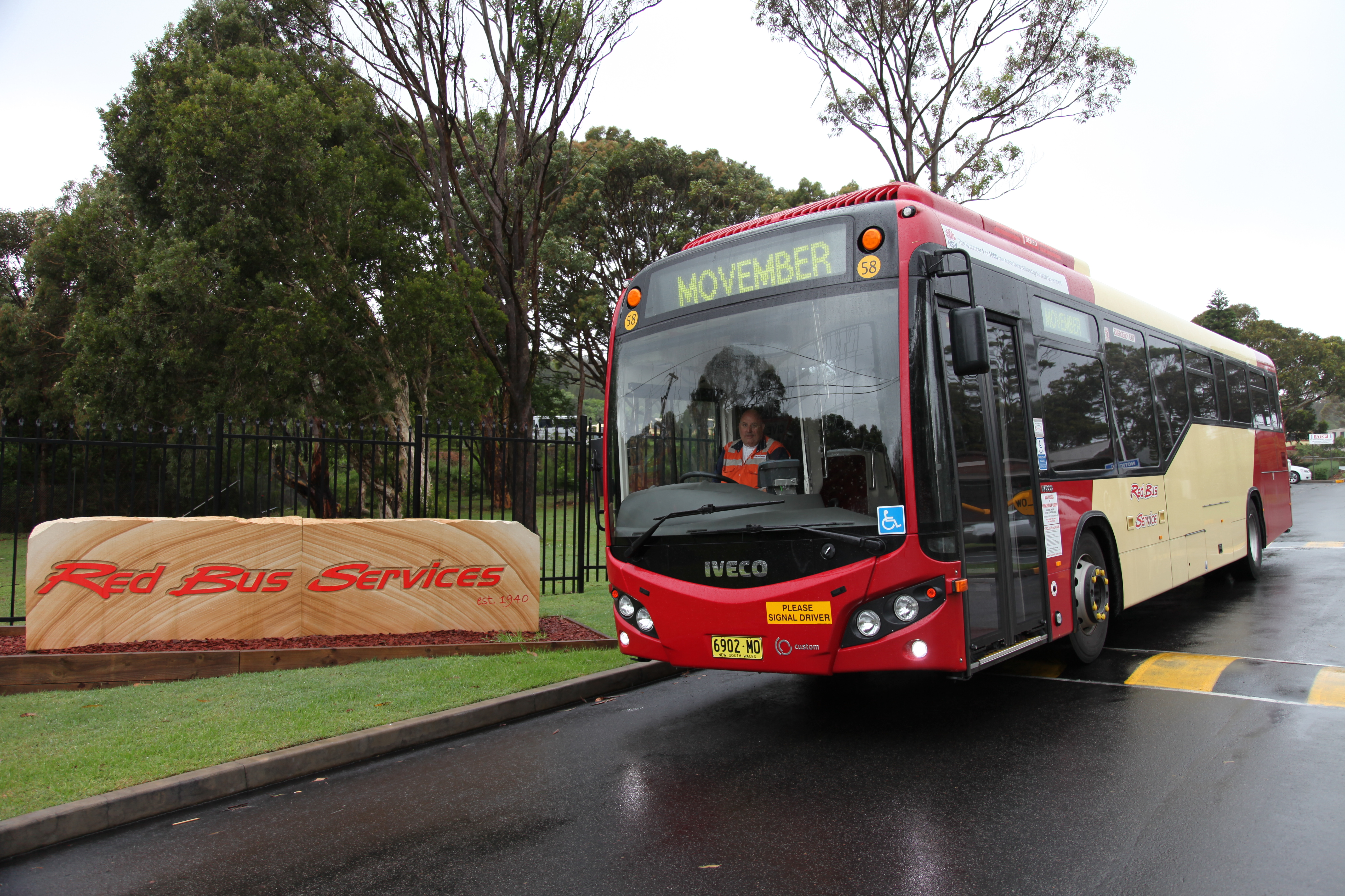 red bus service